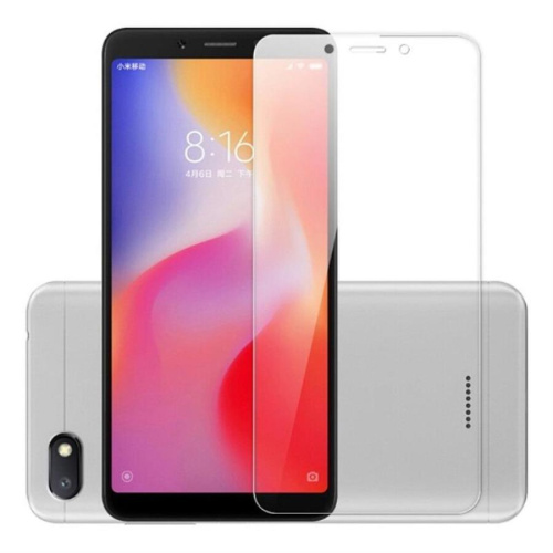 картинка Xiaomi Redmi 6 Стекло закаленное, цвет рамки прозрачный от магазина Интерком-НН