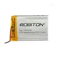 картинка Robiton LP233350 Аккумулятор Li-Po 3.7 В, 310mAh от магазина Интерком-НН