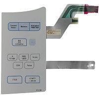 картинка Samsung DE34-00062V сенсорная панель управления для микроволновой печи (СВЧ) M1833NR-GW NEW от магазина Интерком-НН