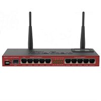 картинка RB2011UAS-2HnD-IN, Routerboard 2011UAS-2HnD-IN 5xGbit + 5x100Mbit Router, 802.11b/g/n, Mikrotik от магазина Интерком-НН