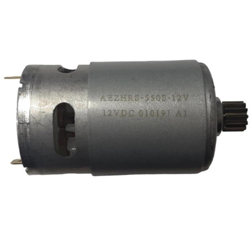 изображение AEZ 010191 А1 (AEZHRS-550S-12V) двигатель 12В с ответной шестерней для аккумуляторного шуруповерта Интерскол, Bosch магазин Компании Интерком-НН картинка AEZ 010191 А1 двигатель 12В с ответной шестерней для аккумуляторного шуруповерта Интерскол, Bosch от магазина Интерком-НН