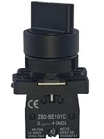 картинка Переключатель ВКЛ/ВЫКЛ XB2-ED21 с нормально разомкнутым контактом для управления работой электроцепи от магазина Интерком-НН