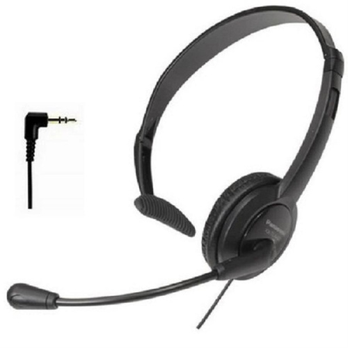 картинка Panasonic RP-TCA400E-K гарнитура для проводных и DECT телефонов разъем 2,5 мм от магазина Интерком-НН фото 3