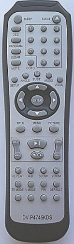 изображение Huayu DV-P4745KDS (16685) пульт дистанционного управления (ПДУ) для DVD Akai DV-P4745KDS магазин Компании Интерком-НН картинка Huayu DV-P4745KDS (16685) пульт дистанционного управления (ПДУ) для DVD Akai DV-P4745KDS от магазина Интерком-НН
