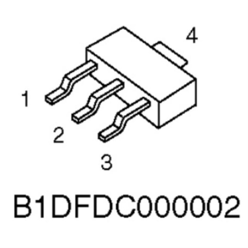 изображение Транзистор Panasonic B1DFDC000002 магазин Компании Интерком-НН картинка Panasonic B1DFDC000002 Транзистор от магазина Интерком-НН