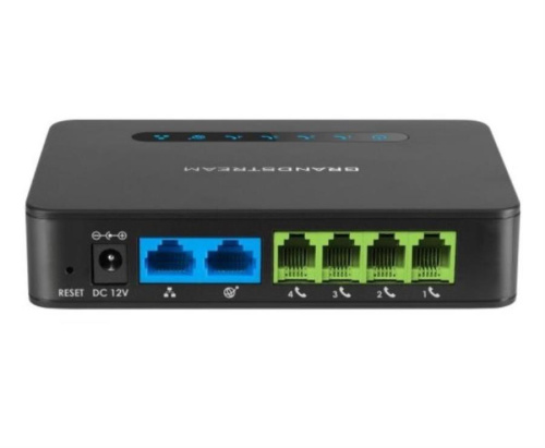 изображение Аналоговый телефонный адаптер, 4 SIP аккаунта, 4 FXS порта, T.38 Grandstream HT-814 магазин Компании Интерком-НН фото 2 картинка Grandstream HT-814 Аналоговый телефонный адаптер, 4 SIP аккаунта, 4 FXS порта, T.38 от магазина Интерком-НН фото 2