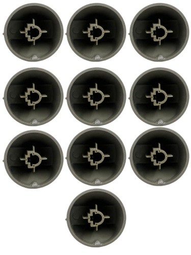 картинка C00298879-CH (482000032169) 10шт ручка управления для плиты Ariston FH51IXCNS, FH527IXAUS от магазина Интерком-НН фото 3