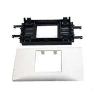 картинка 010952 Суппорт Mosaic для кабель-каналов DLP с крышкой 65мм, 2модуля, белый Legrand  от магазина Интерком-НН