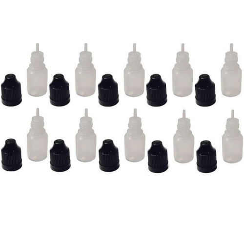 картинка Флаконы (бутылочки) 5мл пластиковые с наконечником и крышкой (10шт) от магазина Интерком-НН фото 2