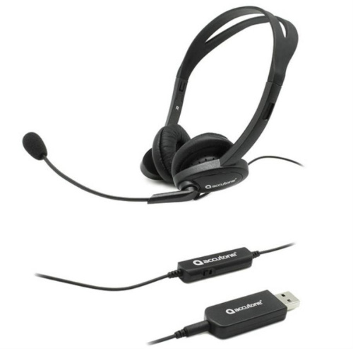 изображение Accutone L400 USB - Универсальная гарнитура для компьютера, планшета и мобильного телефона магазин Компании Интерком-НН картинка Accutone L400 USB Универсальная гарнитура для компьютера, планшета и мобильного телефона от магазина Интерком-НН