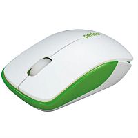 картинка Perfeo PF-763-WOP-W/G Мышь беспроводная ASSORTY PF_4615 (бело-зеленая)  от магазина Интерком-НН