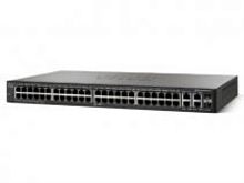 картинка Коммутатор Cisco SF200-48 (SLM248GT-EU), 48x10/100, 2 x100/1000, 2xSFP COMBO, WebView от магазина Интерком-НН