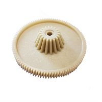 картинка Шестерня конусная для мясорубки Ротор (14.40-RR)  D=81мм, H-22мм, 18 прямых и 99 косых зубьев от магазина Интерком-НН