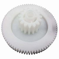 картинка Шестерня для мясорубки Polaris, Scarlett D=76/29, H=37/14, d=8мм, 15 и 75 прямых зубьев от магазина Интерком-НН
