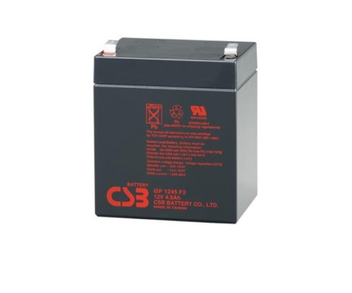 картинка CSB GP 1245 свинцово-кислотный аккумулятор 12 В, 4.5 Ач от магазина Интерком-НН