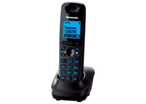 картинка Panasonic KX-TGA651RUT - Дополнительная трубка DECT (радиотелефон) , цвет: темно-серый металлик  от магазина Интерком-НН