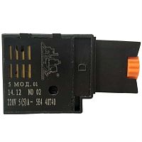картинка Выключатель 5 МОД.01 (109) с фиксатором и регулировкой оборотов 5A, 220V для электроинструмента  от магазина Интерком-НН