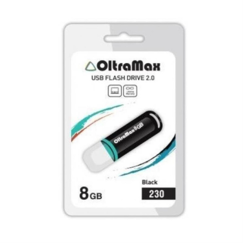 изображение Память USB 8Gb OltraMax 230 черный (OM8GB230-Black) магазин Компании Интерком-НН фото 2 картинка Память USB 8Gb OltraMax 230 черный (OM8GB230-Black) от магазина Интерком-НН фото 2