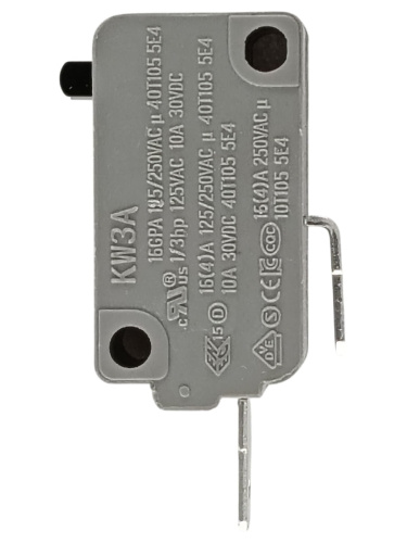картинка Микропереключатели 2шт Dongnan KW3A-16T0-B200 нормально разомкнутые, 2-х контактные 16(4)A 250V от магазина Интерком-НН фото 3