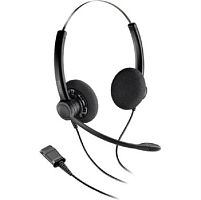 картинка Plantronics SP12-QD/SP-G - проводная гарнитура в комплекте с переходником для телефонов Generic от магазина Интерком-НН