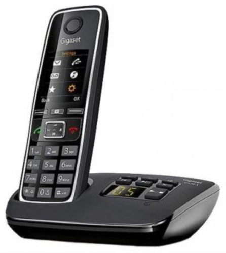 картинка Р/Телефон Dect Gigaset C530A RUS черный автооветчик АОН от магазина Интерком-НН фото 5