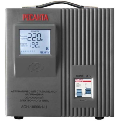 картинка Ресанта АСН-10 000/1-Ц (63/6/8) Стабилизатор напряжнния 220v от магазина Интерком-НН