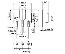 картинка Panasonic 2SB766ARTX TRANSISTOR, SI 0.5W от магазина Интерком-НН