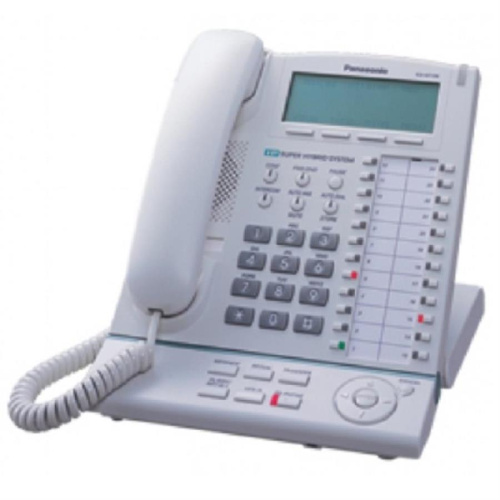 изображение IP-телефон Panasonic KX-NT136RU 24 кнопки с индикацией, 6-ти строчный дисплей с подсветкой, спикерфон магазин Компании Интерком-НН картинка Panasonic KX-NT136RU системный IP- телефон 24 кнопки с индикацией, 6-ти строчный дисплей от магазина Интерком-НН