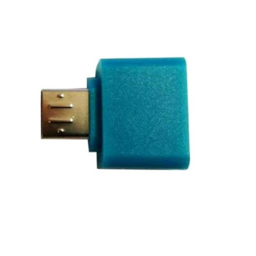 изображение OTG адаптер (3327) micro USB (голубой) магазин Компании Интерком-НН картинка OTG адаптер (3327) micro USB (голубой) от магазина Интерком-НН