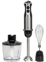 картинка JVC JK-HB5015 блендер погружной 1200Вт, регулировка скорости, черный/серебристый  от магазина Интерком-НН