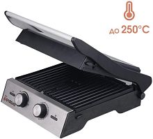 картинка Электрогриль Endever Grillmaster 240 2100Вт черный/серебристый от магазина Интерком-НН