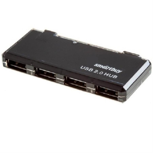 изображение Smartbuy SBHA-6110-K разветвитель на 4 порта USB HUB 2.0, черный магазин Компании Интерком-НН картинка Smartbuy SBHA-6110-K разветвитель на 4 порта USB HUB 2.0, черный от магазина Интерком-НН