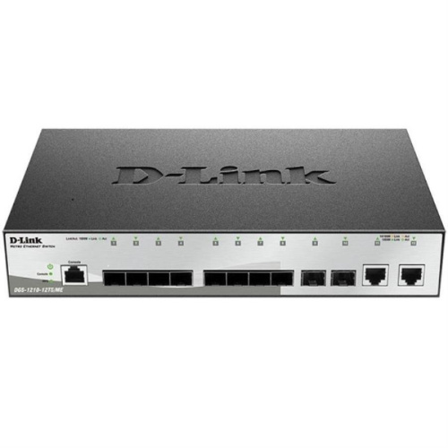 картинка D-Link DGS-1210-12TS/ME  коммутатор 2G 10SFP управляемый  от магазина Интерком-НН