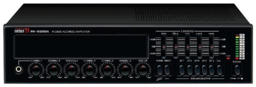 картинка Inter-M PA-6000А Усилитель Inter-M 240 Вт, 5 зон от магазина Интерком-НН