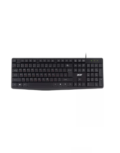 картинка Acer OKW121 клавиатура проводная компьютерная USB (черная) от магазина Интерком-НН
