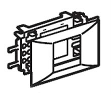 картинка 010922 Суппорт для модуля Mosaic 2 порта Legrand от магазина Интерком-НН