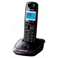 картинка Panasonic KX-TG2511RUT - Беспроводной телефон DECT (радиотелефон) , цвет: темно-серый металлик  от магазина Интерком-НН