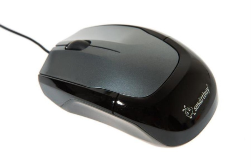 изображение Мышь SmartBuy 307 проводная (серая) (SBM-307-K)/40 магазин Компании Интерком-НН картинка (SBM-307-G)/40 Мышь SmartBuy 307 проводная (серая) от магазина Интерком-НН