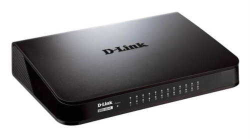 картинка D-Link DES-1024A/E1B Неуправляемый коммутатор с 24 портами 10/100Base-TX от магазина Интерком-НН