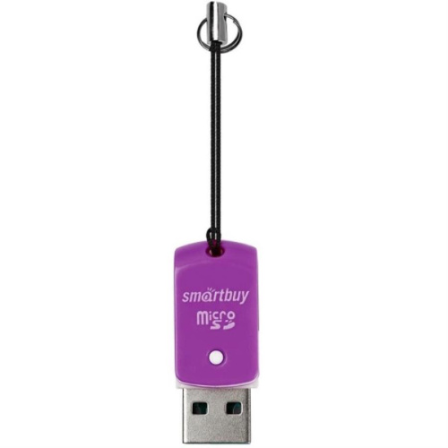 изображение Smartbuy SBR-706-F картридер (фиолетовый) для карт MicroSD магазин Компании Интерком-НН фото 2 картинка Smartbuy SBR-706-F картридер (фиолетовый) для карт MicroSD от магазина Интерком-НН фото 2