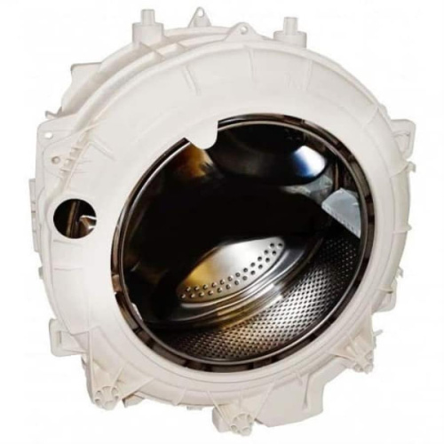 картинка Indesit C00287242 бак в сборе с барабаном и шкивом для стиральных машин Ariston от магазина Интерком-НН