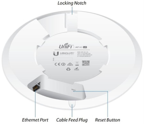 картинка Ubiquiti UniFi AC LR AP точка доступа от магазина Интерком-НН фото 2