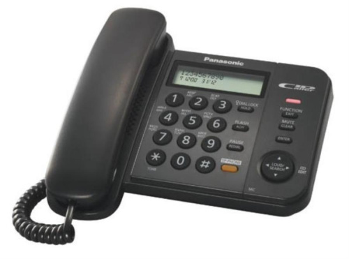 изображение Проводной телефон Panasonic KX-TS2358RUB, цвет черный магазин Компании Интерком-НН фото 3 картинка Panasonic KX-TS2358RUB проводной телефон, цвет черный от магазина Интерком-НН фото 3