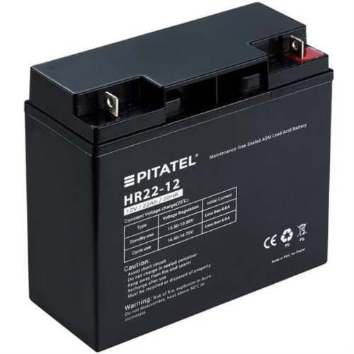 картинка Pitatel HR22-12 Аккумуляторная батарея для ИБП 12 В, 22 Ач от магазина Интерком-НН