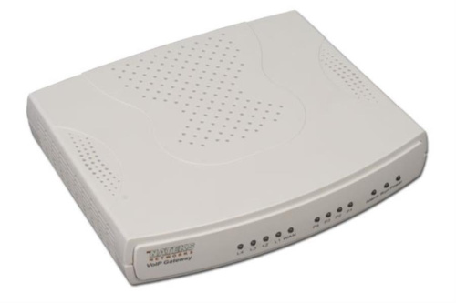 картинка Nateks VC-115-1 IP-Шлюз VoiceCom 115-1 - 1xWAN, 4xLAN, NAT, 4xFXO, SIP 2.0, T.38, Hot Line Mode от магазина Интерком-НН