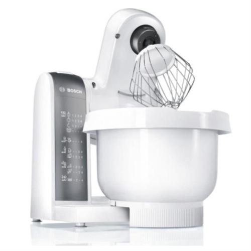 изображение Кухонный комбайн Bosch MUM4855 (блендер, мясорубка, нарезка, взбивание, тесто) 12250 об/мин, 600Вт, чаша 3,9л, цвет белый магазин Компании Интерком-НН фото 3 картинка Bosch MUM 4855 Кухонная машина (блендер, мясорубка, нарезка, взбивание) 600Вт, чаша 3,9л, 12250 об/м от магазина Интерком-НН фото 3