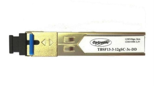изображение Модуль Optronic SFP WDM, 1.25Гбит/с, 1310/1550нм, 3км, DDM, TBSF13-3-12gSC-3c-DD магазин Компании Интерком-НН картинка Optronic TBSF13-3-12gSC-3c-DD Модуль SFP WDM трансивер, 1.25Гбит/с, 1310/1550нм, 3км, DDM от магазина Интерком-НН