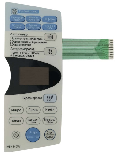 картинка LG 3506W1A409A Сенсорная панель управления для микроволновой СВЧ печи MB-4342W от магазина Интерком-НН