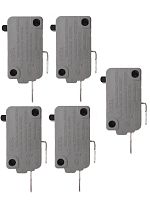 картинка Микропереключатели 5шт Dongnan KW3A-16T0-B200  нормально разомкнутые, 2-х контактные 16(4)A 250V от магазина Интерком-НН