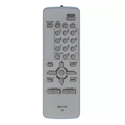 картинка Huayu RM-C1150 [20826) Пульт дистанционного управления (ПДУ) для телевизора JVC RM-C1150 от магазина Интерком-НН
